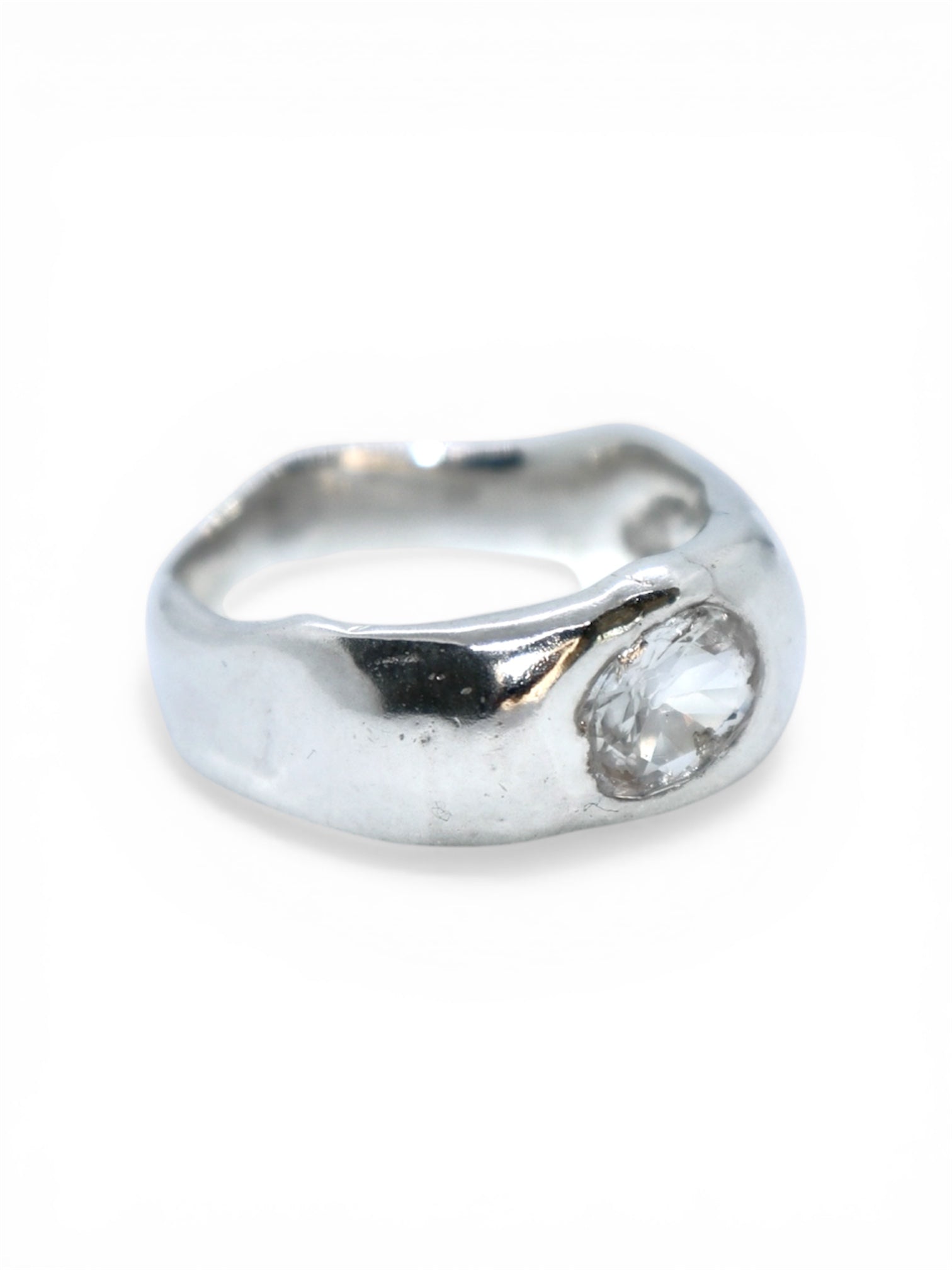White Gemstone Ring