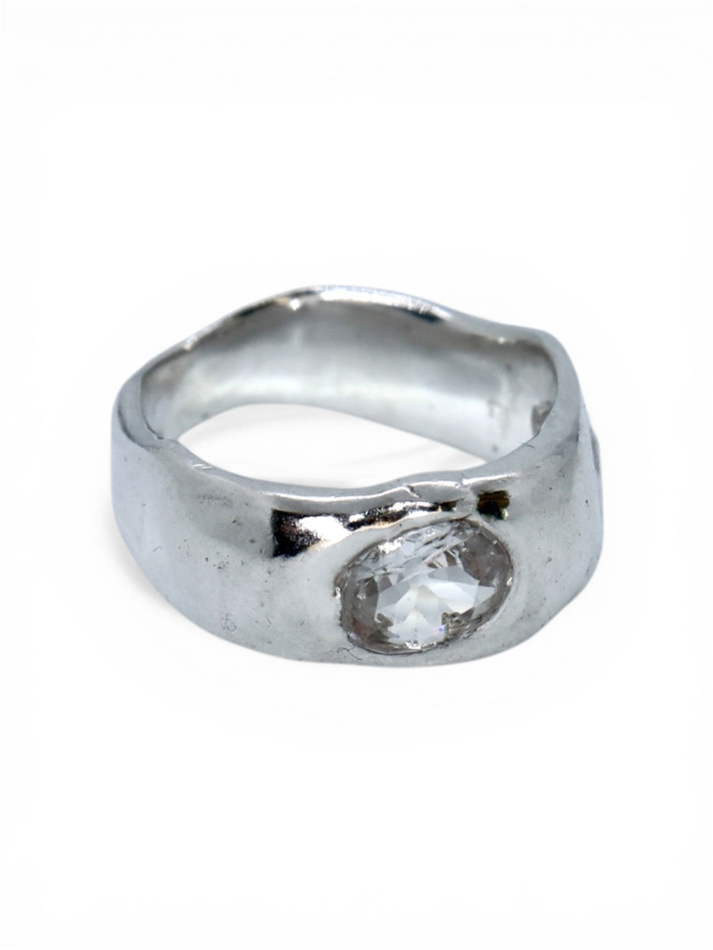 White Gemstone Ring